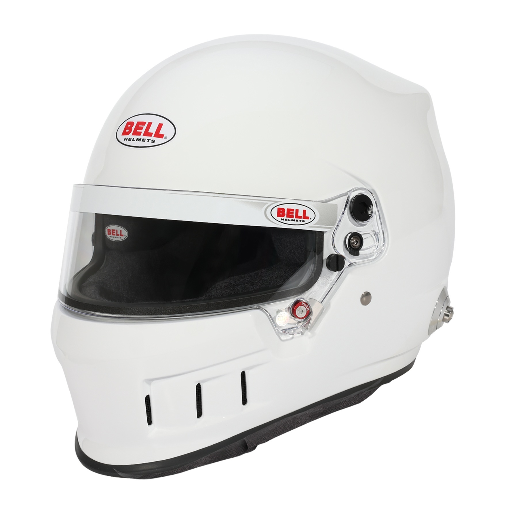 BELL HELMETS HELMET XD7 7-5/8+ WHITE SA2025 FIA8859 1366006