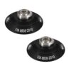 BELL HELMETS HANS Clip Set Black FIA8-2010 2100002