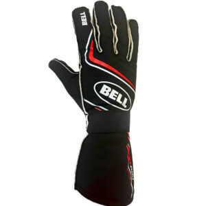 BELL HELMETS Glove PRO-TX Black/Red 2X Large SFI 3.3/5 BR20035