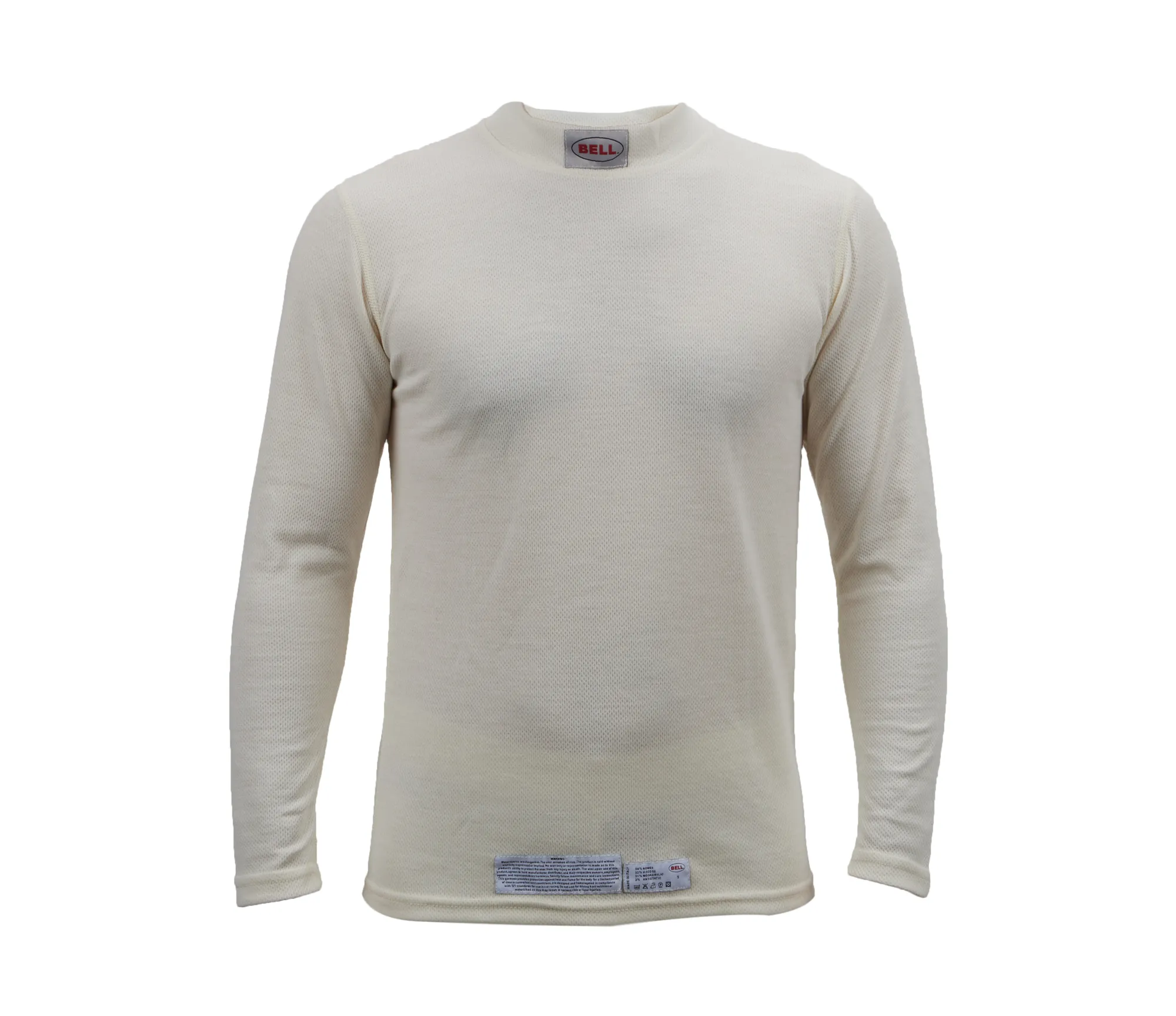 BELL HELMETS Underwear PRO-TX Top White Large SFI 3.3 BR40003