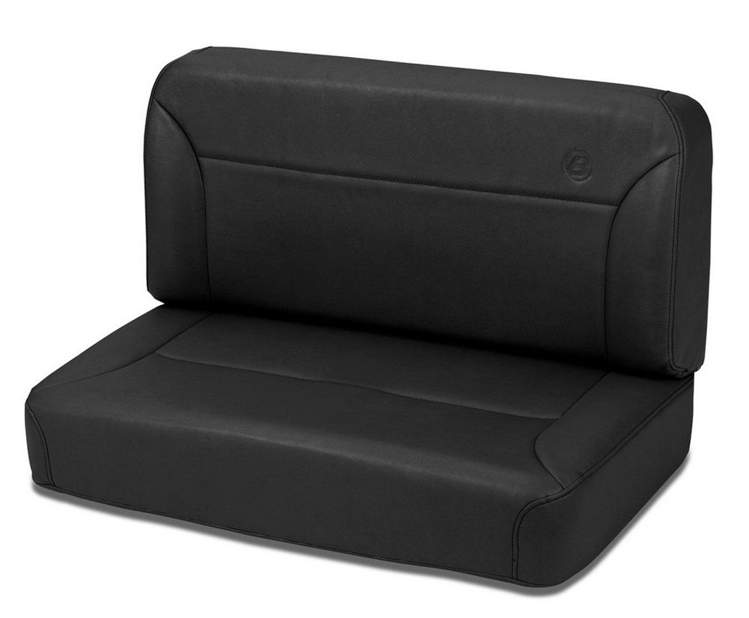 BESTOP Black Denim II Fixed Be nch Seat Rear 39437-15