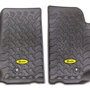 BESTOP Black-Floor Liners Front 07-13 Wrangler JK All 51500-01