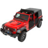 BESTOP Sunrider Hardtop 18-   J eep Wrangler Black Twill 52454-17