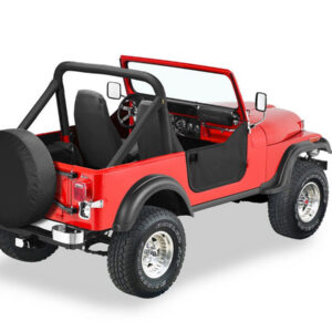 BESTOP 80-95 Jeep CJ7 Black Denim Half Doors 53038-15