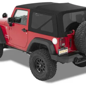 BESTOP Supertop NX Black Twill 07-16 Wrangler JK 2 Door 54822-17