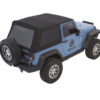 BESTOP Trektop NX Glide Black Twill 07-   Wrangler 2Dr 54922-17