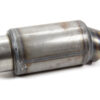 BEYEA CUSTOM HEADERS Muffler 3in w/Turn Down MUF3