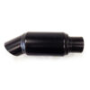 BEYEA CUSTOM HEADERS Muffler 3.5in SS w/ Turn Down MUF3.5-SS