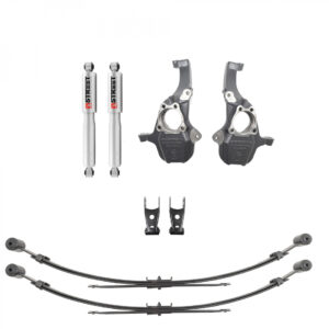 BELL TECH Lowering Kit 2in Front/ 4in Rear 19- GM P/U 1500 350345