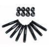 THE BLOWER SHOP Aluminum Blower Stud Kit Black Anodized (8pk) 2590