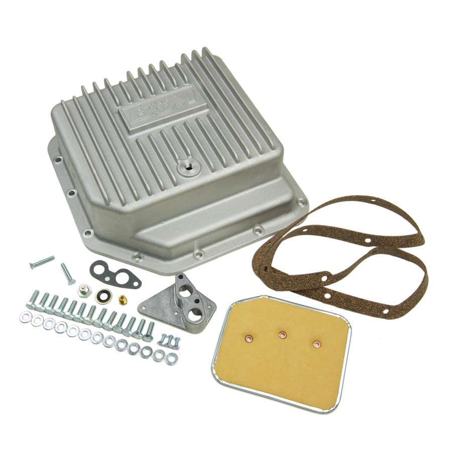 B and M AUTOMOTIVE Cast Alum Tranny Pans 30280