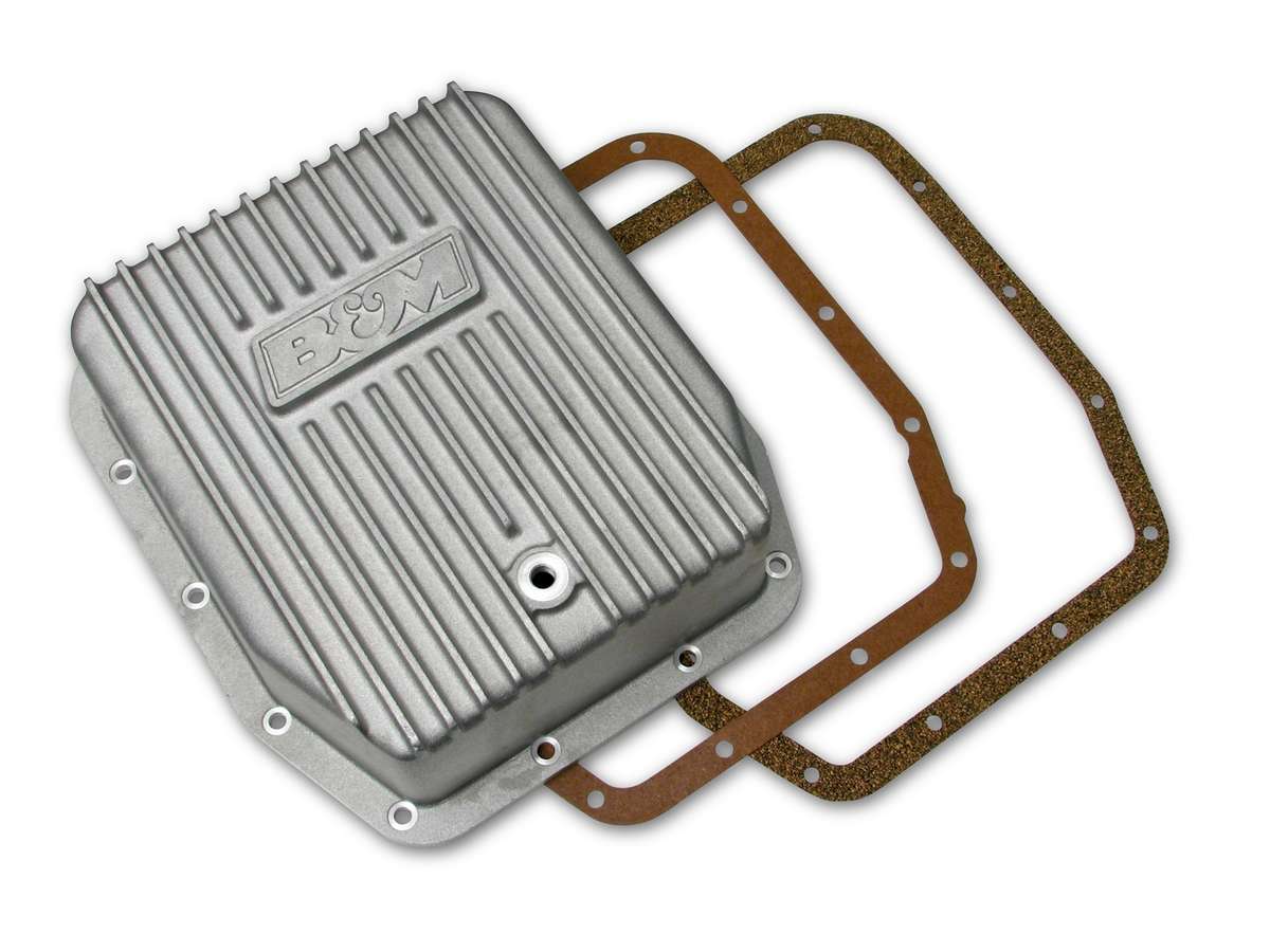 B and M AUTOMOTIVE Cast Alm Trans Pan Ford AODE/4R70W - Deep Style 40291