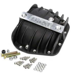 B and M AUTOMOTIVE Rear End Cover Cast Alum Ford 9.75 12-Bolt Black 41298