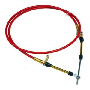 B and M AUTOMOTIVE 4' Eyelet Shifter Cable 80604