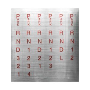 B and M AUTOMOTIVE Indicator Decal 80848