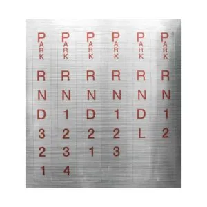 B and M AUTOMOTIVE Indicator Decal 80848