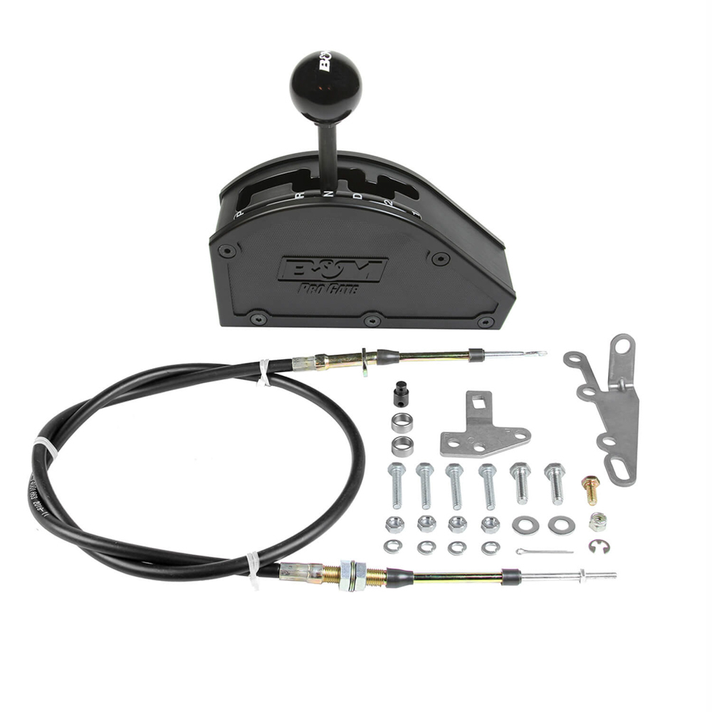 B and M AUTOMOTIVE Pro-Gate Shifter - GM 3-Speed - Rear Exit 80889