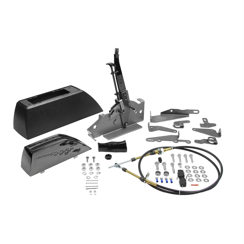 B and M AUTOMOTIVE Z-Gate Shifter - Black 81681