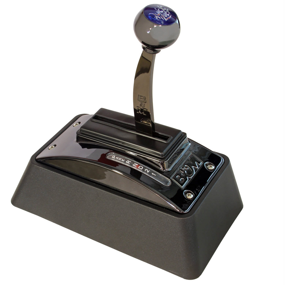 B and M AUTOMOTIVE Quick Silver 4-Speed Automatic Shifter Black 81683