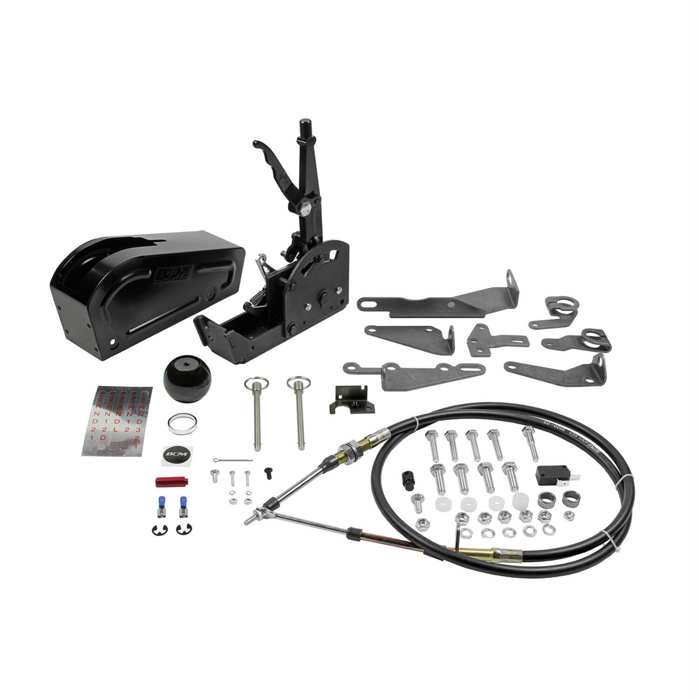 B and M AUTOMOTIVE Classic Pro Stick Shifter - Black 81706