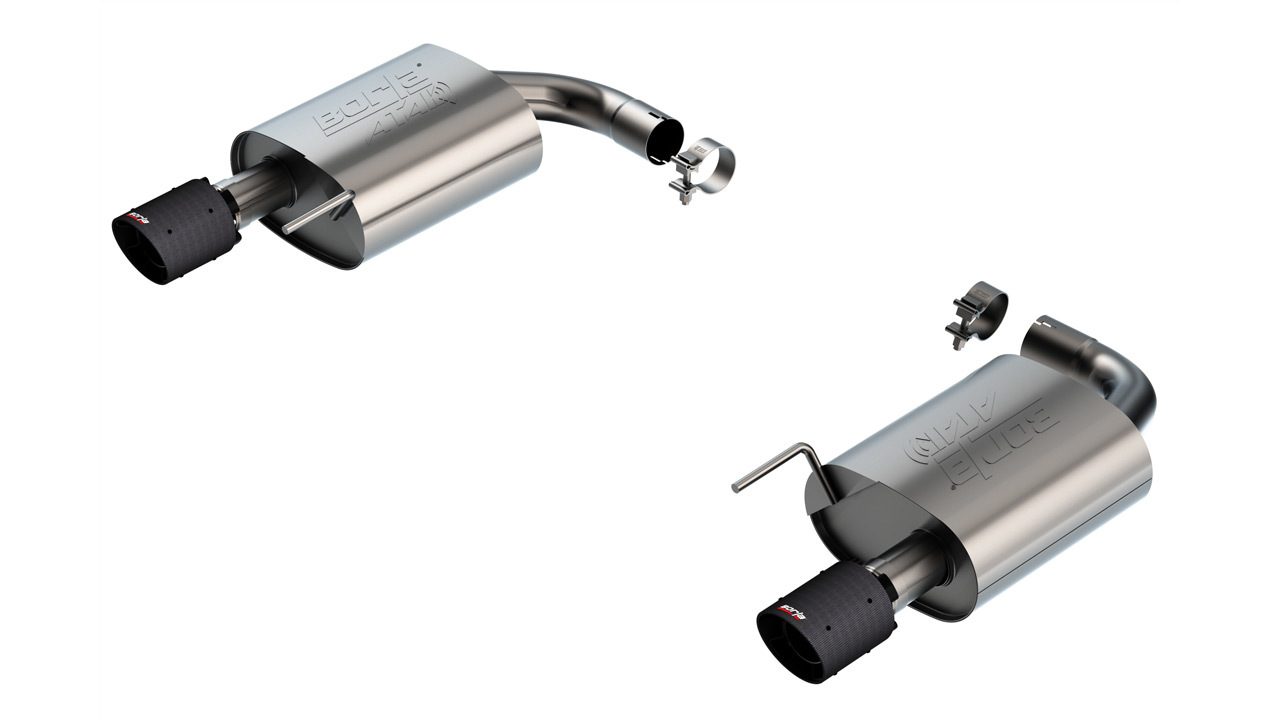 BORLA 24- Mustang 5.0L Axle Baxk Exhaust 11984CFBA