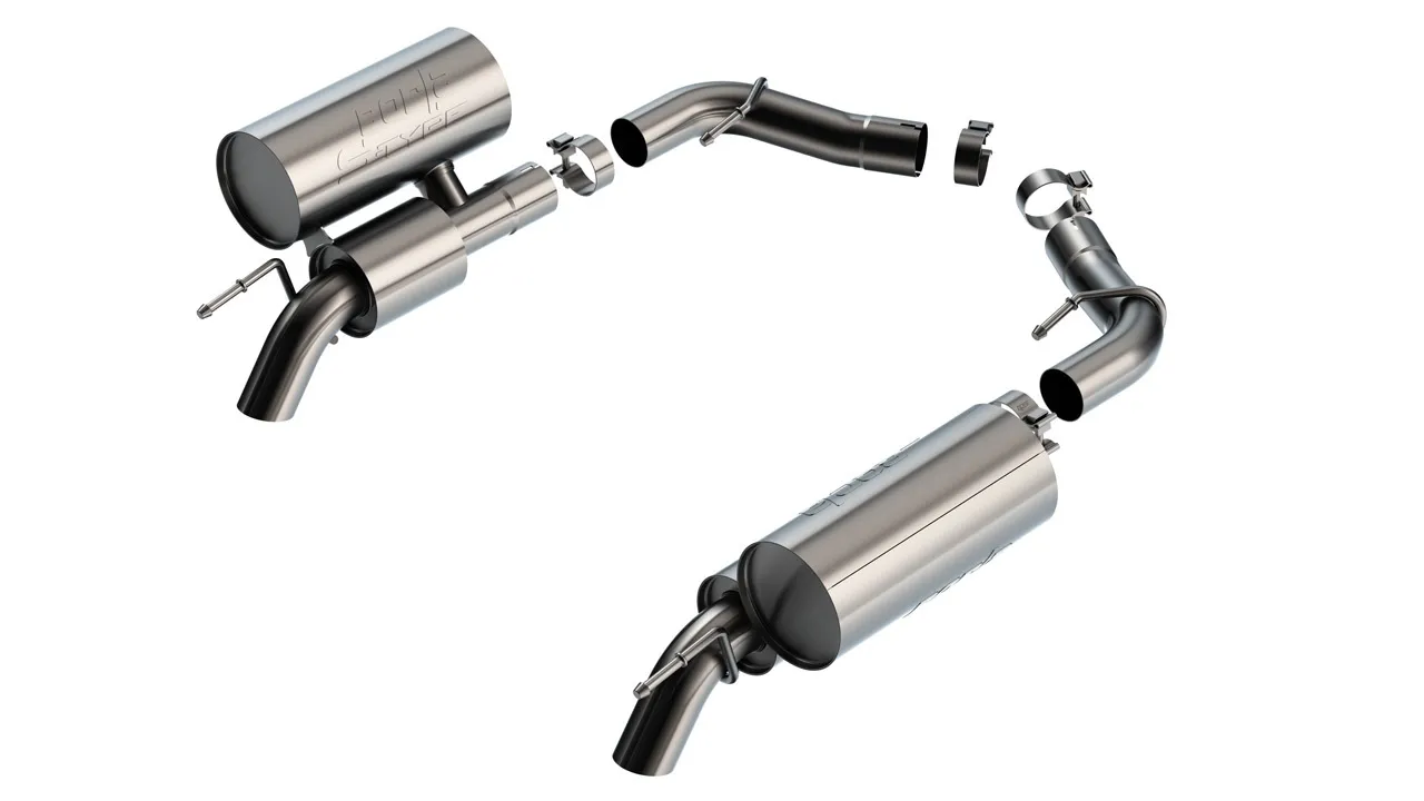 BORLA 23- Grand Wagoneer 6.4L Axle Back Exhaust 11990