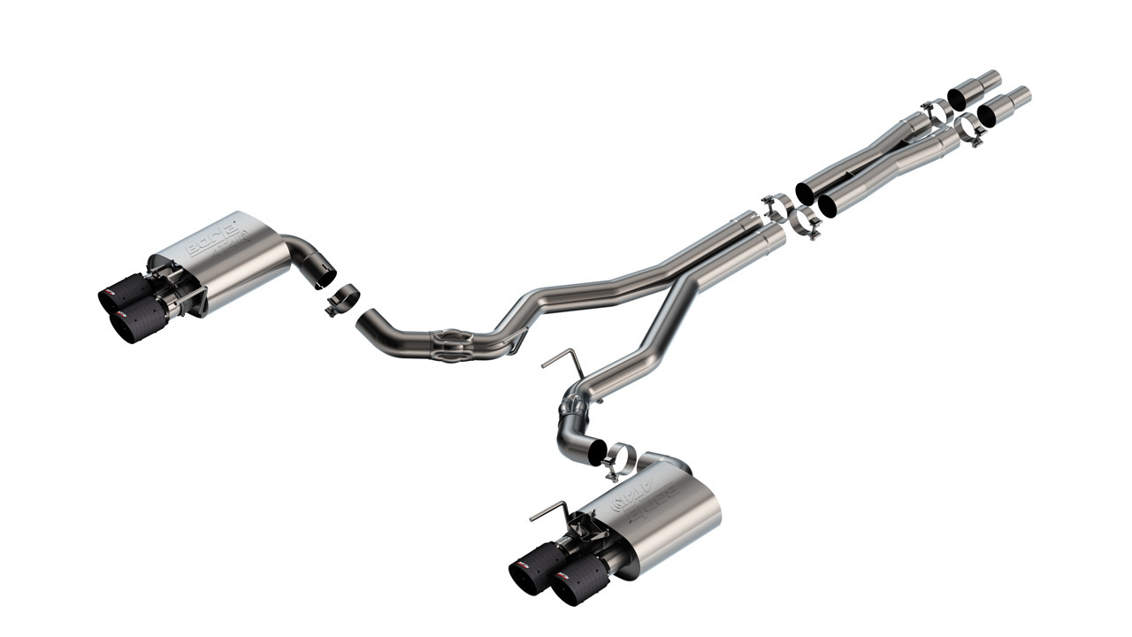 BORLA 24- Mustang 5.0L Axle Baxk Exhaust 140963CFBA