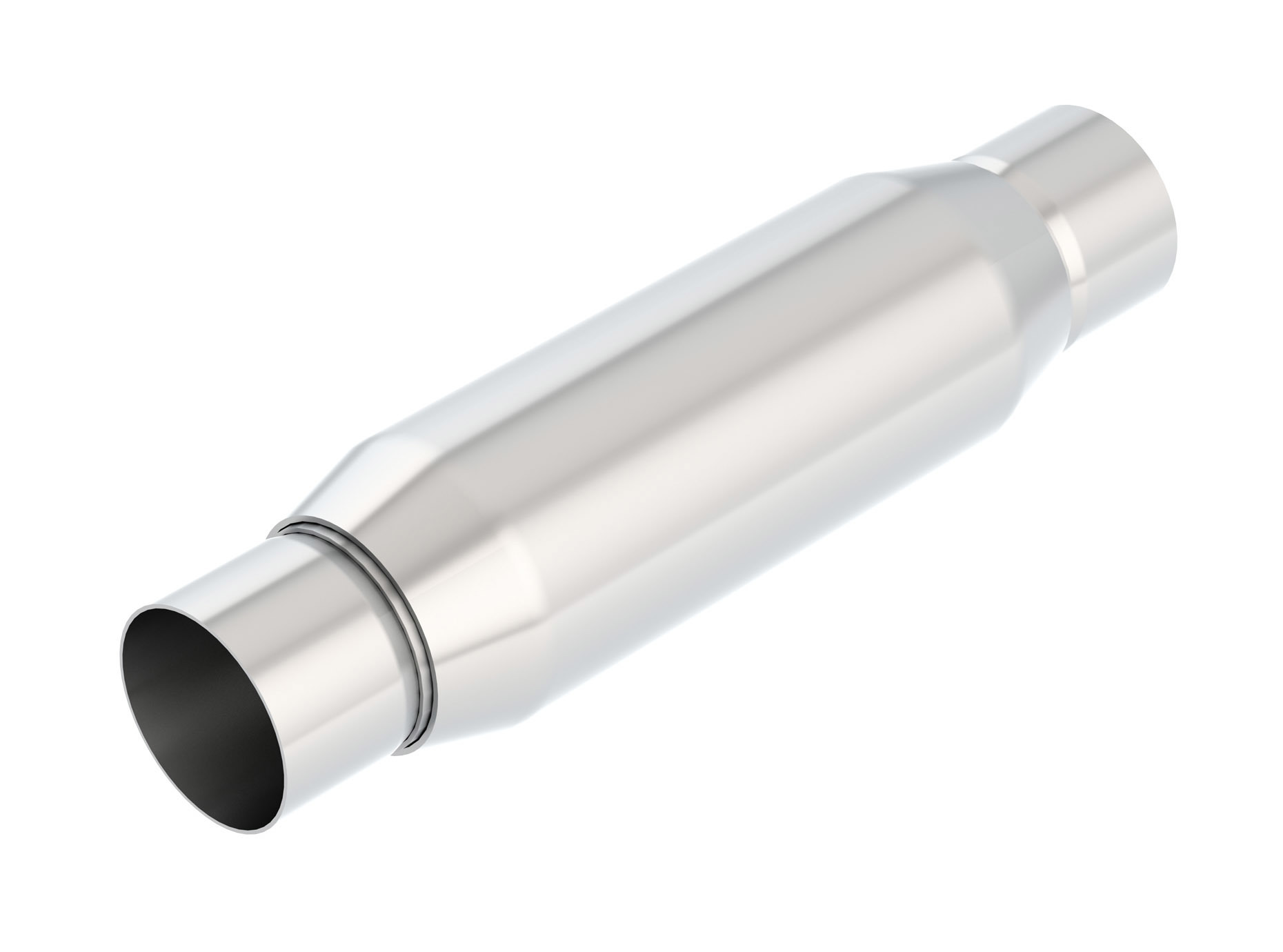BORLA Universal Resonator 2.5 in In/Out 3.5in Round 400938