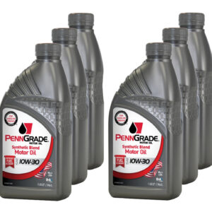 PENNGRADE MOTOR OIL PennGrade Syn Blend 10w 30 Case 12 x 1 Quart 62736