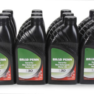 PENNGRADE MOTOR OIL Brad Penn Motor Oil SAE 30W Case 12 x 1 Quart 70306