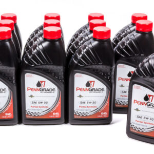 PENNGRADE MOTOR OIL 5w30 Racing Oil Cs/12-Qt Partial Synthetic 71096