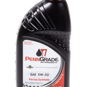 PENNGRADE MOTOR OIL 5w30 Racing Oil 1 Qt Partial Synthetic BPO71096