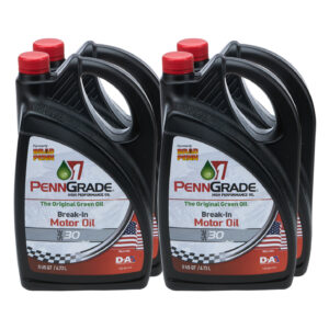 PENNGRADE MOTOR OIL 30w Racing Oil Case 4 x 5 Quart Bottles 71200