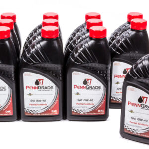 PENNGRADE MOTOR OIL 15w40 Racing Oil Cs/12Qt Partial Synthetic 71586