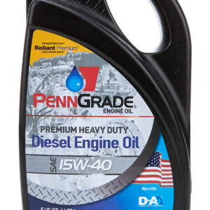 PENNGRADE MOTOR OIL 15w40 Diesel Engine Oil 5 Quart Bottle BPO72100