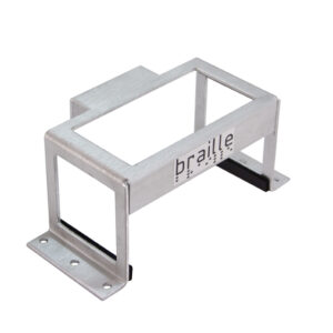 BRAILLE AUTO BATTERY Alum Battery Mount Kit Laydown for B106/B106C 1018