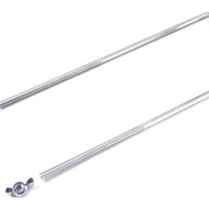 BRAILLE AUTO BATTERY 10in J-Hooks Battery Hold Downs 10810