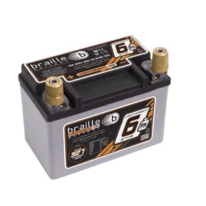 BRAILLE AUTO BATTERY Racing Battery 6.6lbs 527 PCA 5.8x3.4x4.1 B106