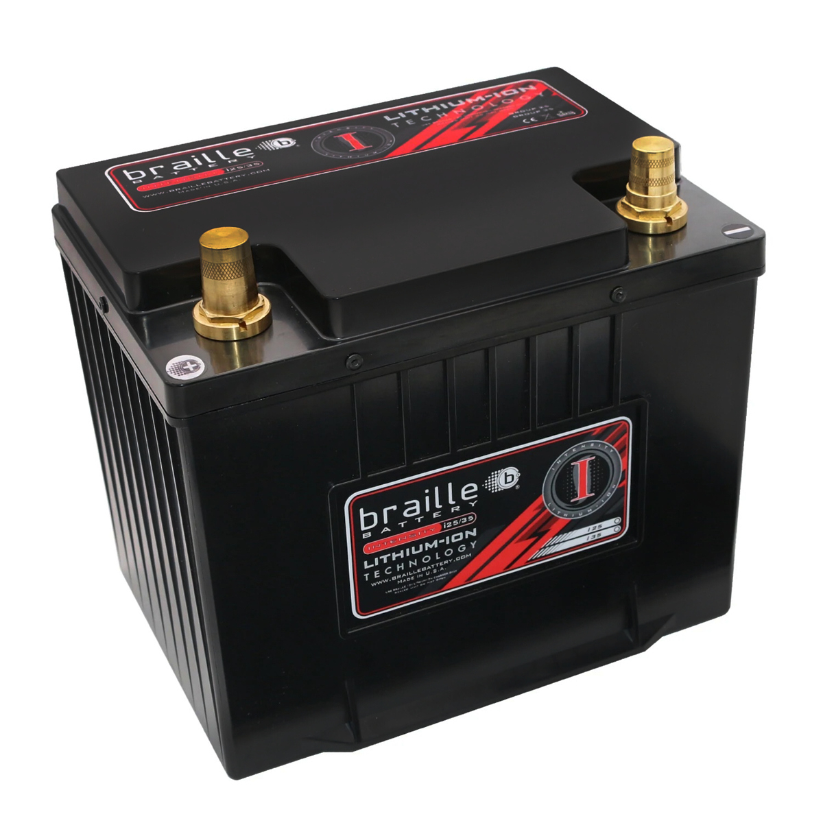 BRAILLE AUTO BATTERY Lithium Intensity Lwt 12 Volt Battery i25X