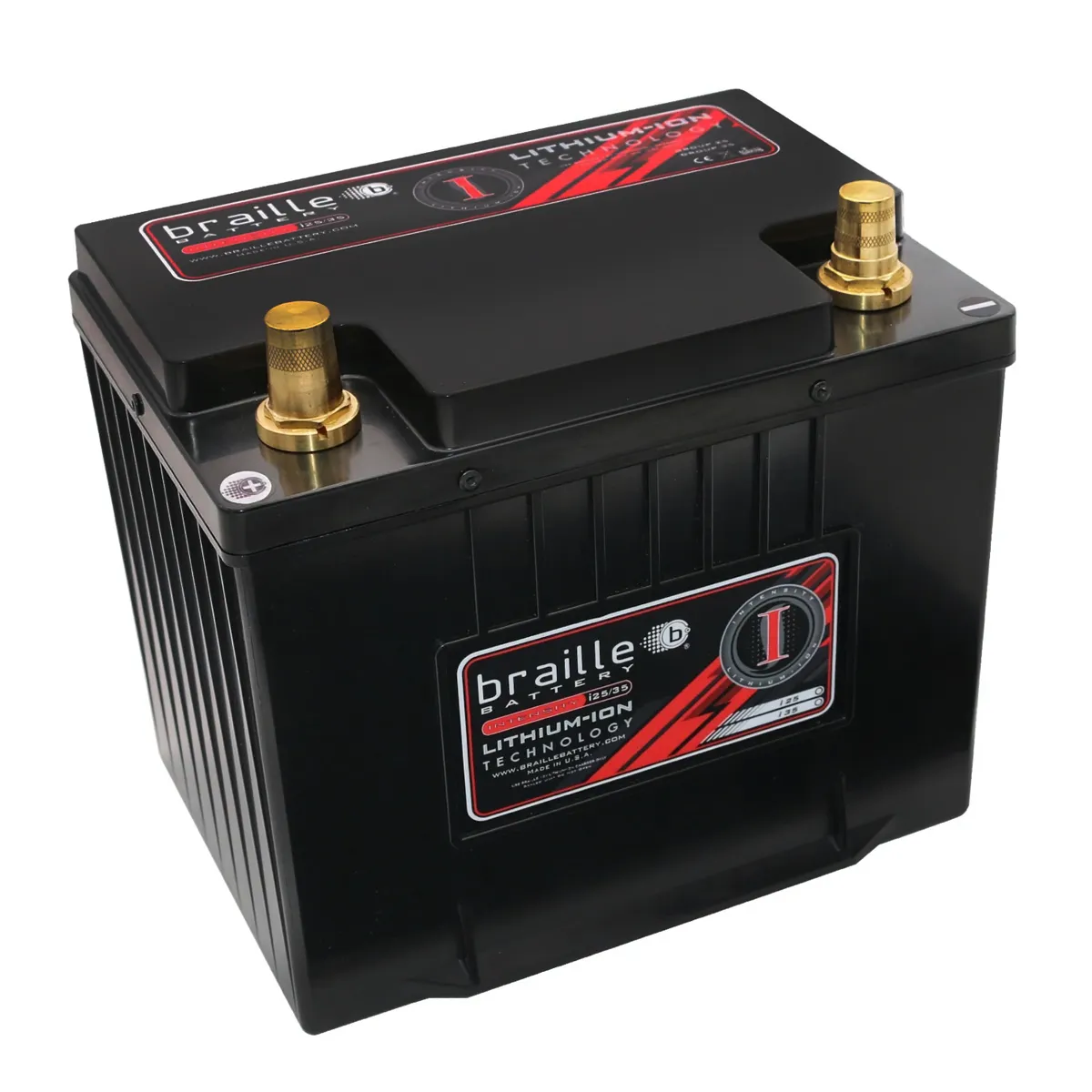 BRAILLE AUTO BATTERY Lithium Intensity Lwt 12 Volt Battery i25X