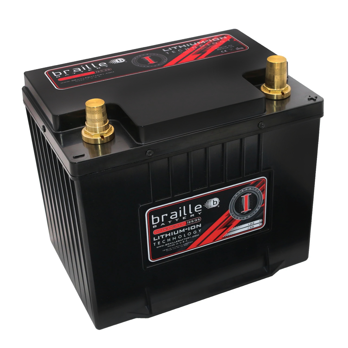 BRAILLE AUTO BATTERY Lithium Intensity Lwt 12 Volt Battery i35X
