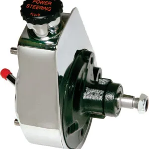 BORGESON Rebuilt Saginaw Power Steering Pump Chrome 800311
