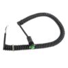 BIONDO RACING PRODUCTS Snap Action Button w/Cord - Green TBB-SA-G