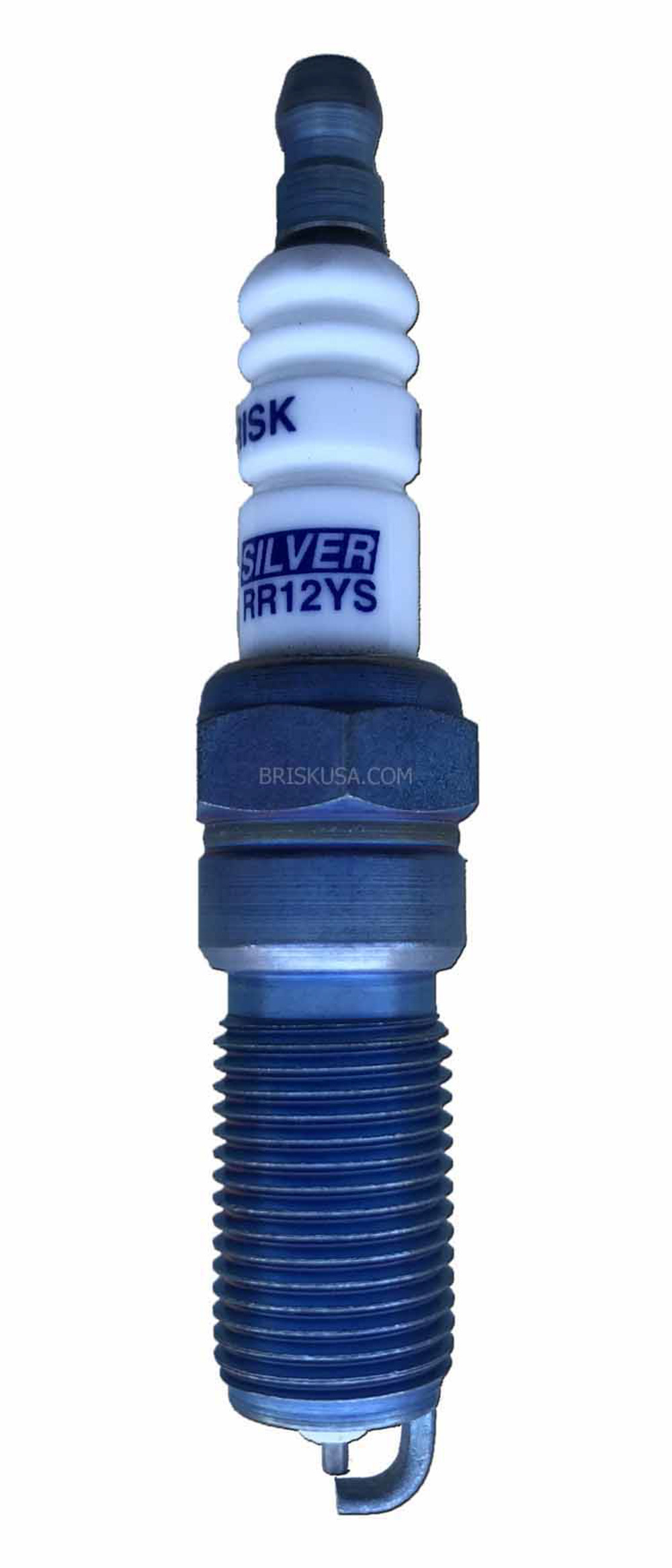 BRISK RACING SPARK PLUGS Spark Plug Silver Racing RR12YS