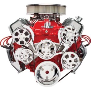 BILLET SPECIALTIES BBC Tru Track Pulley System 14220