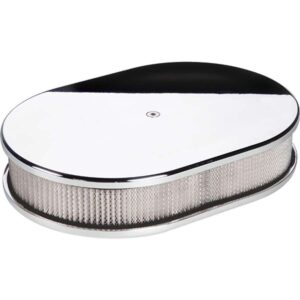 BILLET SPECIALTIES Small Oval Air Cleaner Plain 15329