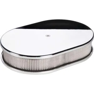 BILLET SPECIALTIES Small Oval Air Cleaner Plain 15329