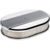 BILLET SPECIALTIES Small Ribbed Oval Air Cleaner 15630