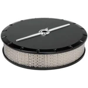 BILLET SPECIALTIES 14in Air Cleaner Strmlne Black 15824
