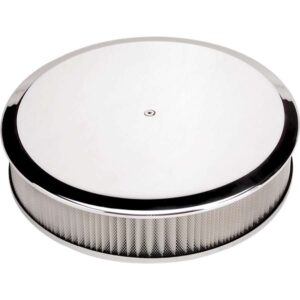 BILLET SPECIALTIES Air Cleaner 14in Round Plain 15829